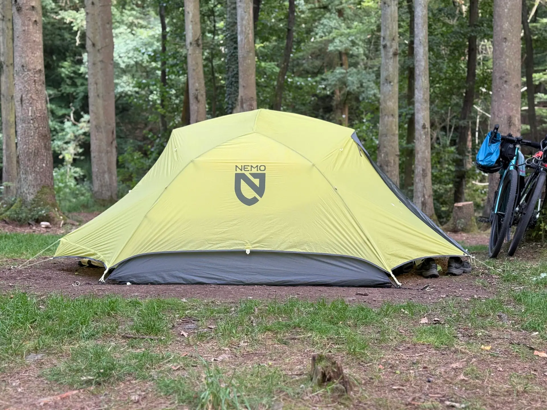 Tent op de camping Mont Dragon